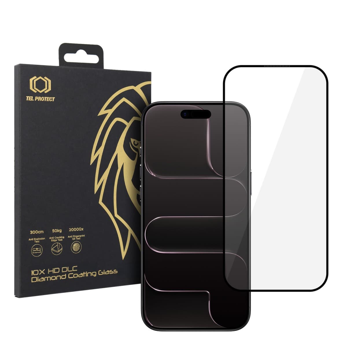 Tvrzené sklo Tel Protect 10X HD DLC Diamond Coating pro iPhone Air - náhled 1