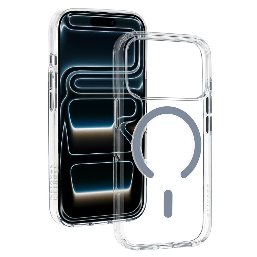 Zadní kryt Liavec Pure pro iPhone 17 Pro titanium - náhled 1