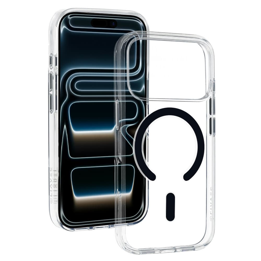 Zadní kryt Liavec Pure pro iPhone 17 Pro Max black - náhled 1