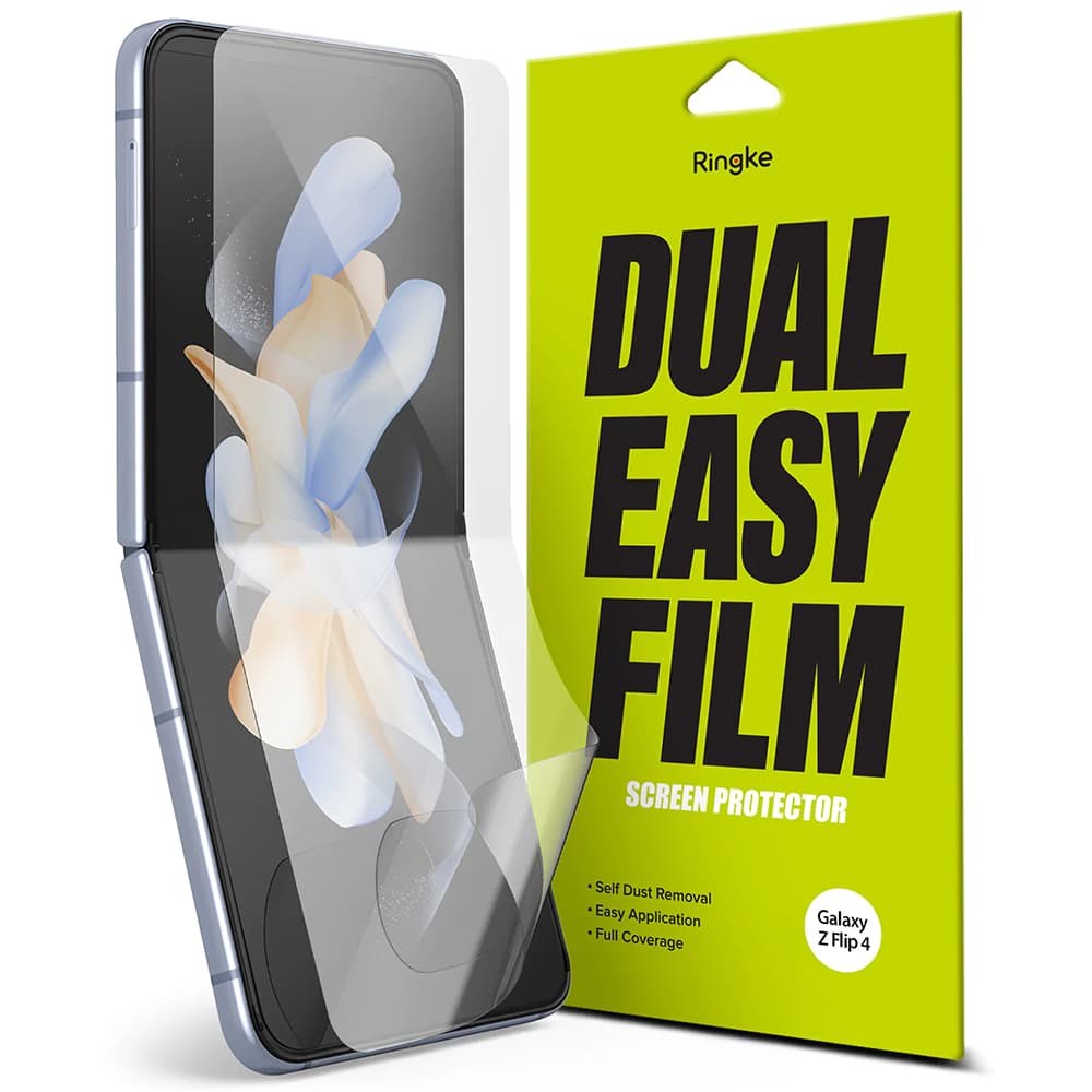 Ringke Dual Easy Full 2 kusy Samsung Galaxy Z Flip4 čirý - náhled 1