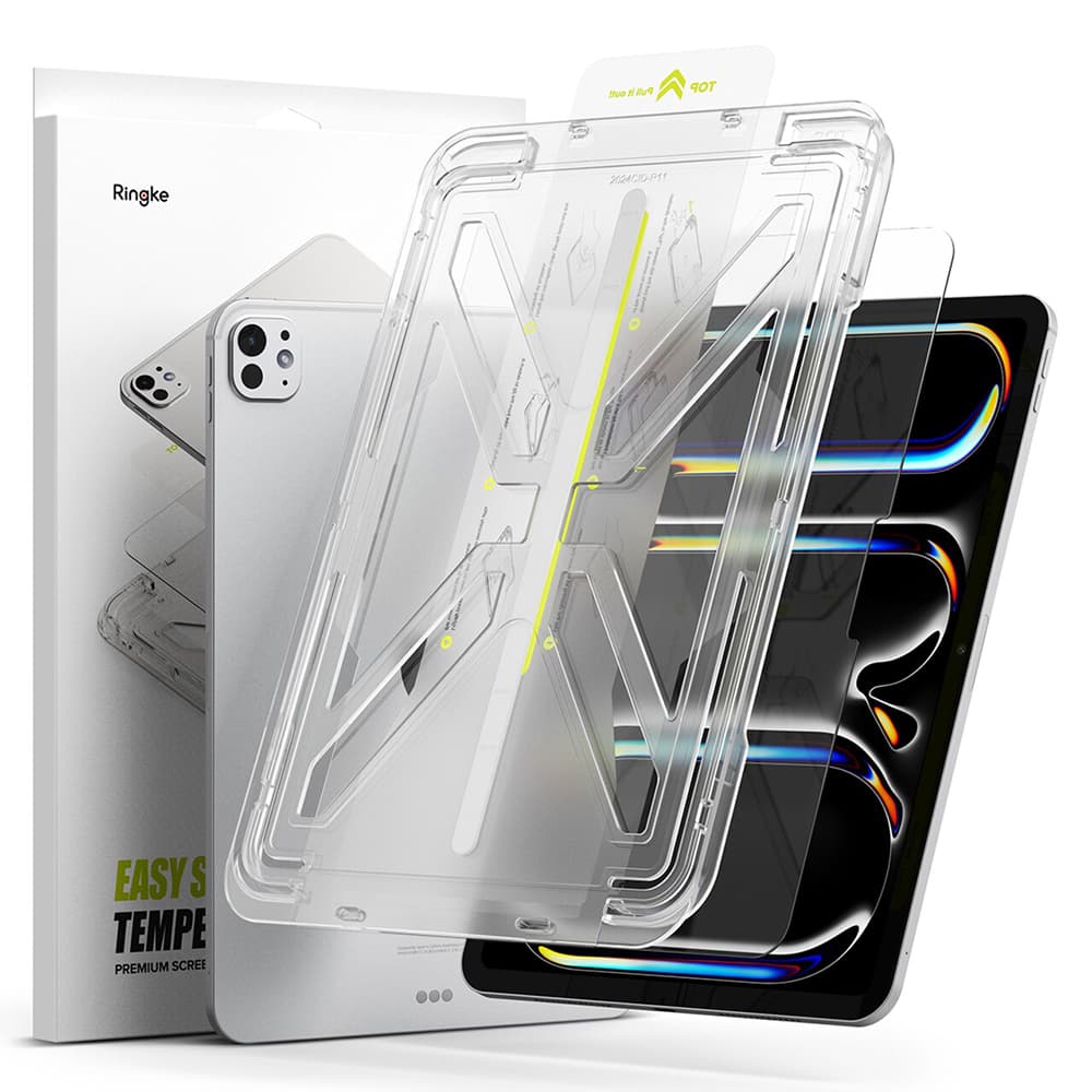 Ringke Easy Slide tvrzené sklo pro iPad Pro 11 (2024) (2025) čiré - náhled 1