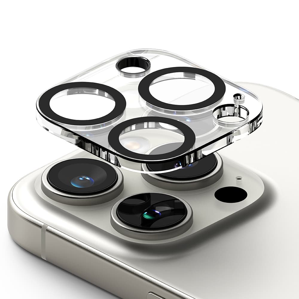 Ringke ochranné sklo kamery 2 kusy iPhone 16 Pro iPhone 16 Pro Max čiré - náhled 1