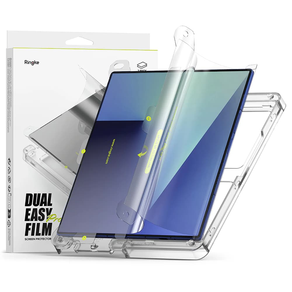 Ringke Dual Easy Pro Film 2 kusy Samsung Galaxy Z Fold7 průhledný - náhled 1