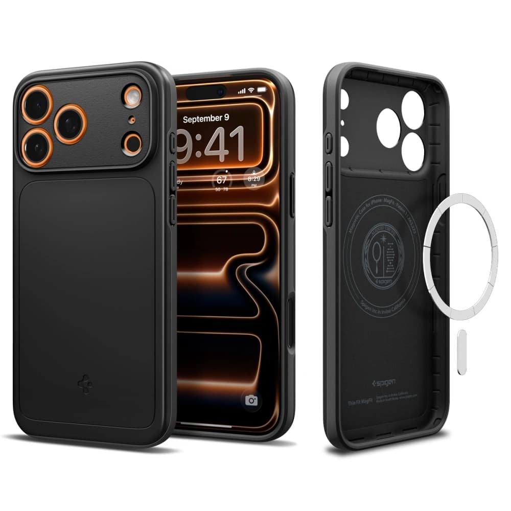 Spigen Thin Fit MagSafe iPhone 17 Pro černá - náhled 1