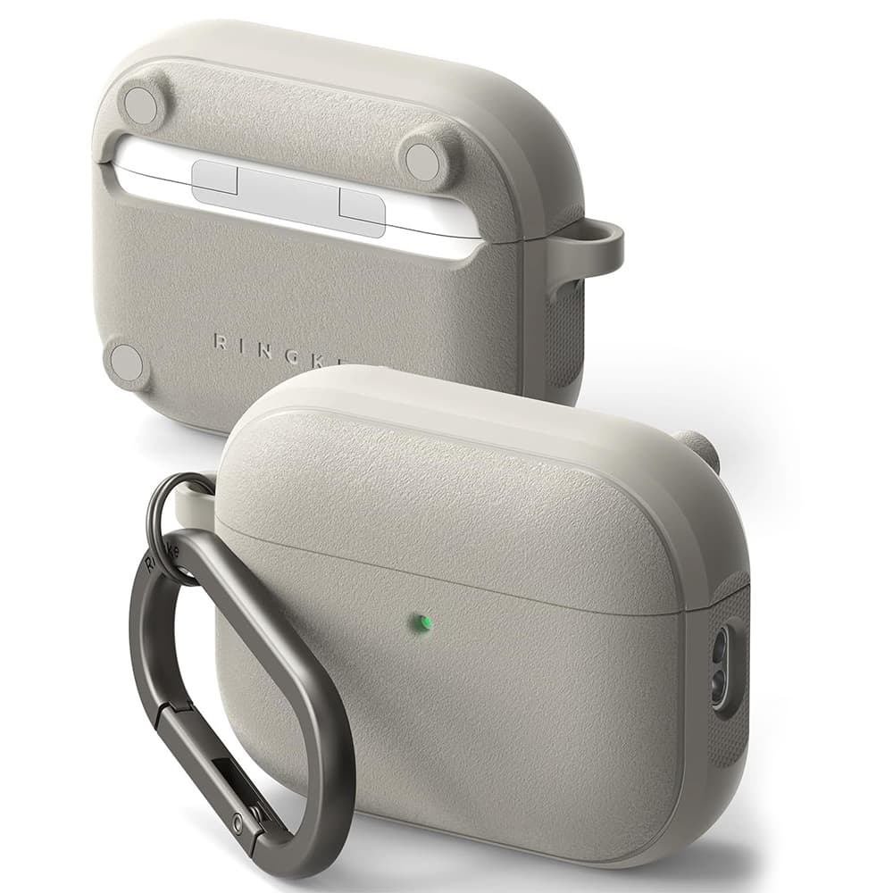 Ringke Onyx Magnetic pouzdro pro AirPods Pro 3 teplá šedá