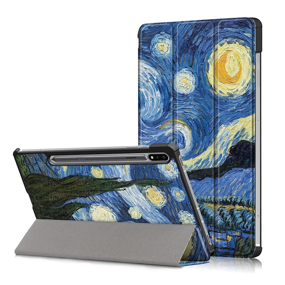 Techsuit FoldPro pouzdro pro Samsung Galaxy Tab A11 A9 Starry Night