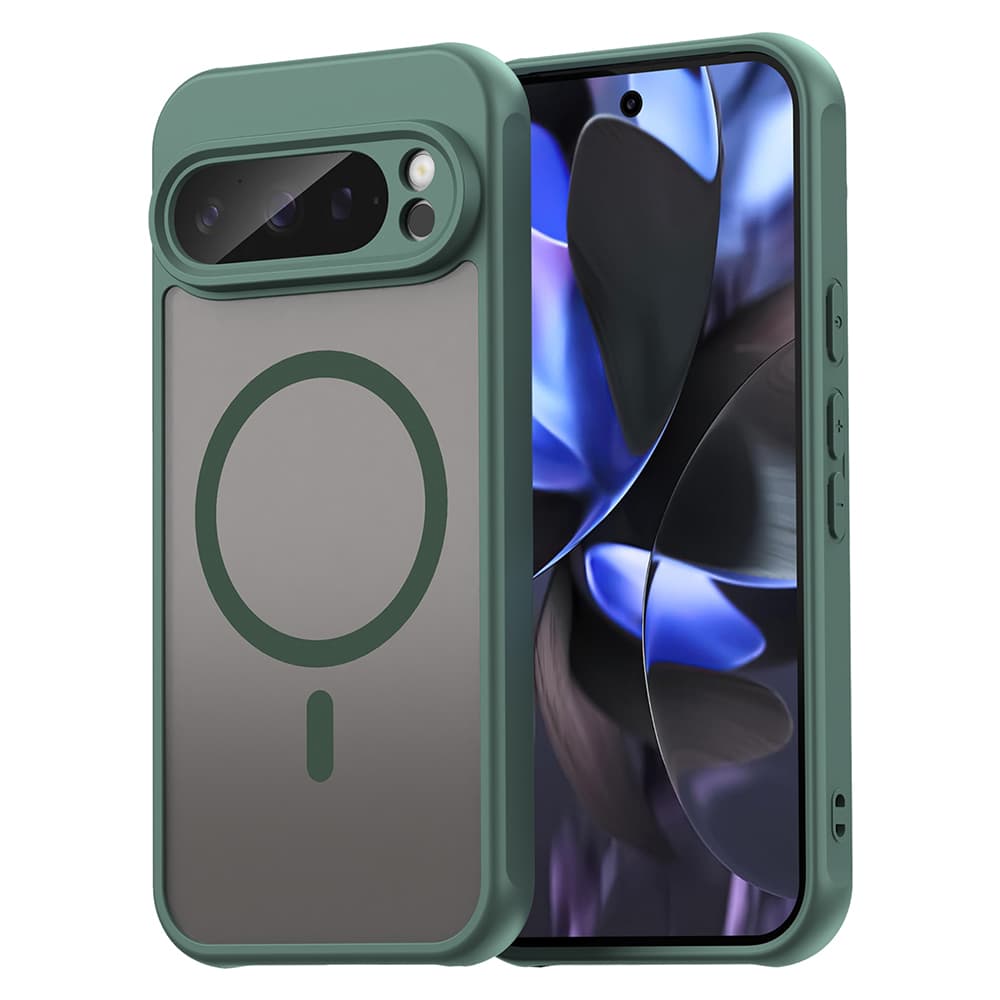 Techsuit HaloFrost II MagSafe pro Google Pixel 9 Pro zelený - náhled 1