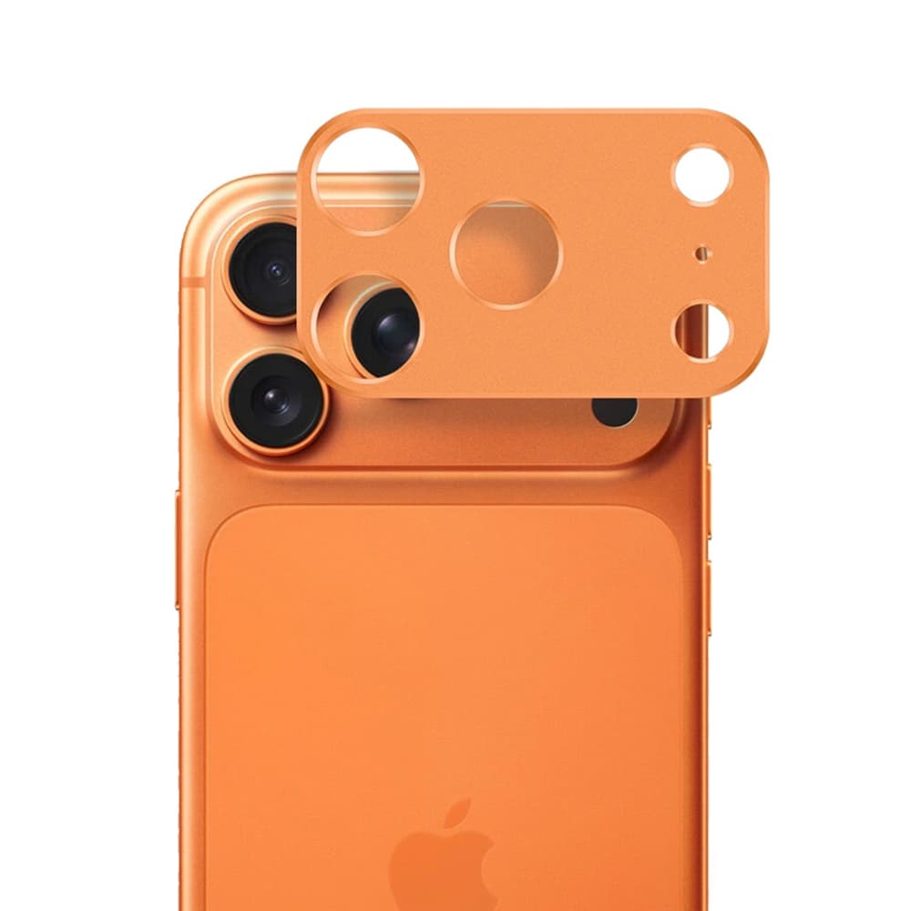 Techsuit kompletní sklo kamery iPhone 17 Pro Max oranžové - náhled 1