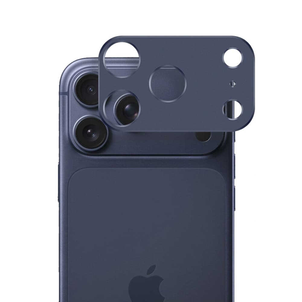 Techsuit ochranné sklo kamery iPhone 17 Pro tmavě modrá - náhled 1