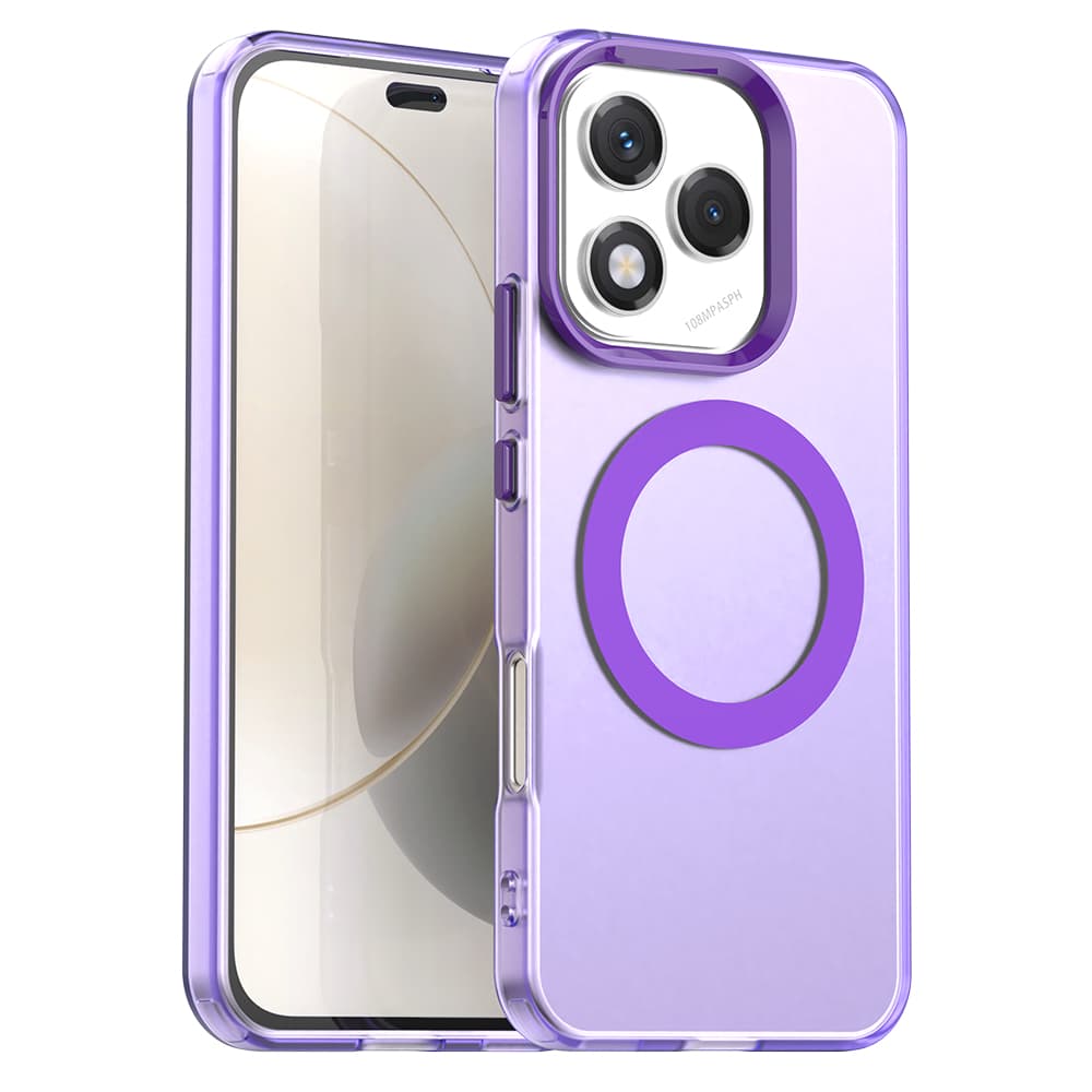 Techsuit CandyCase MagSafe fialové pro Xiaomi Redmi 15C a Poco C85