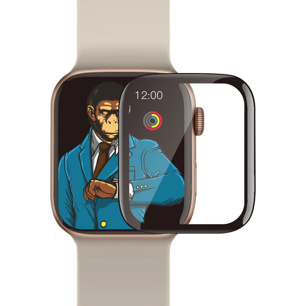 Blueo ochrana displeje High Molecule s lokátorem Apple Watch 7 8 (45mm) černá - náhled 1
