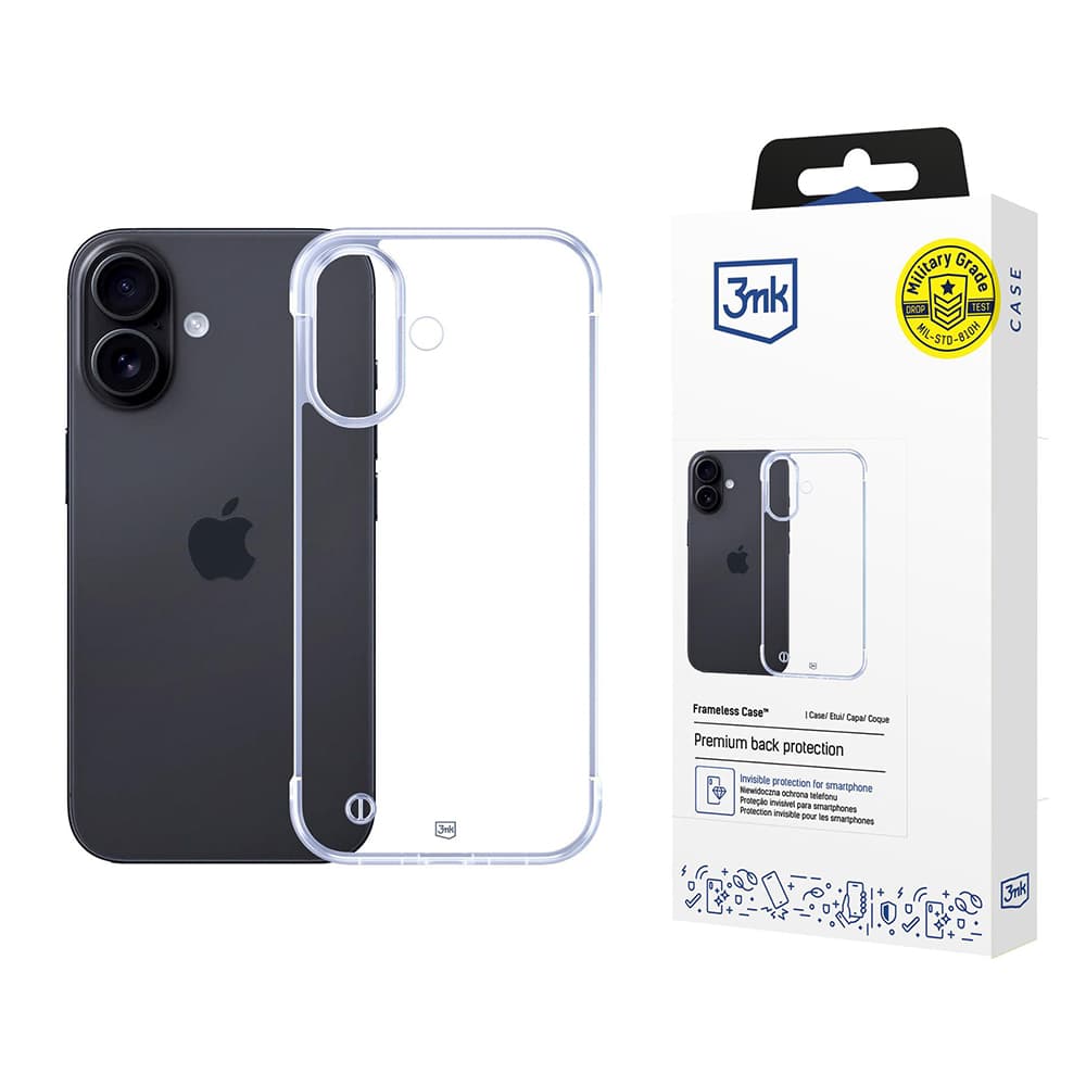 3mk Just20g průhledné pouzdro pro iPhone 17 - náhled 1