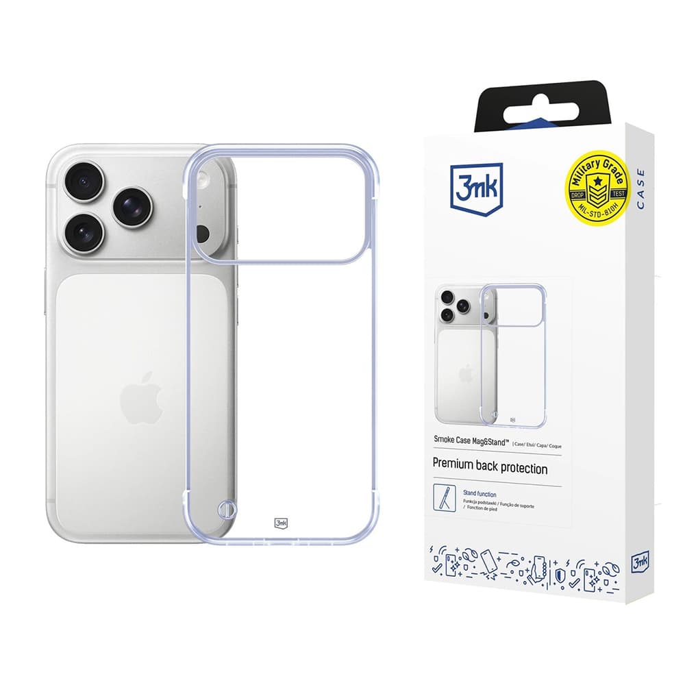 3mk Just20g Clear Case pro iPhone 17 Pro průhledné - náhled 1