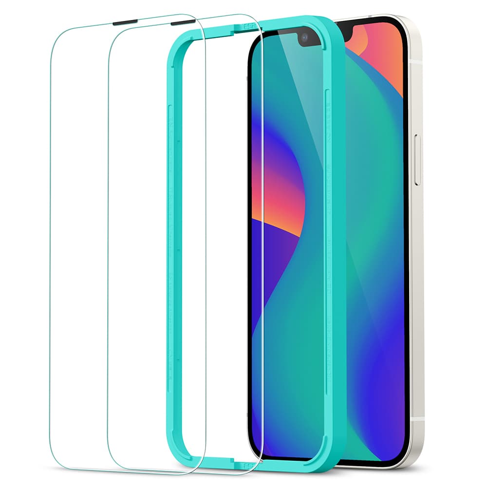 ESR tvrzené sklo UltraFit 2 kusy pro iPhone 16 Pro iPhone 17 průhledné