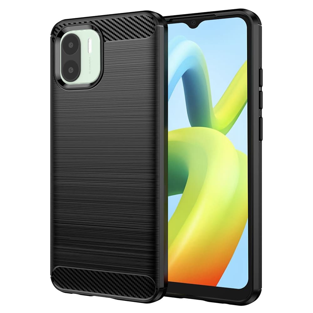 Techsuit karbon silikon Xiaomi Redmi A1 A2 černý - náhled 1