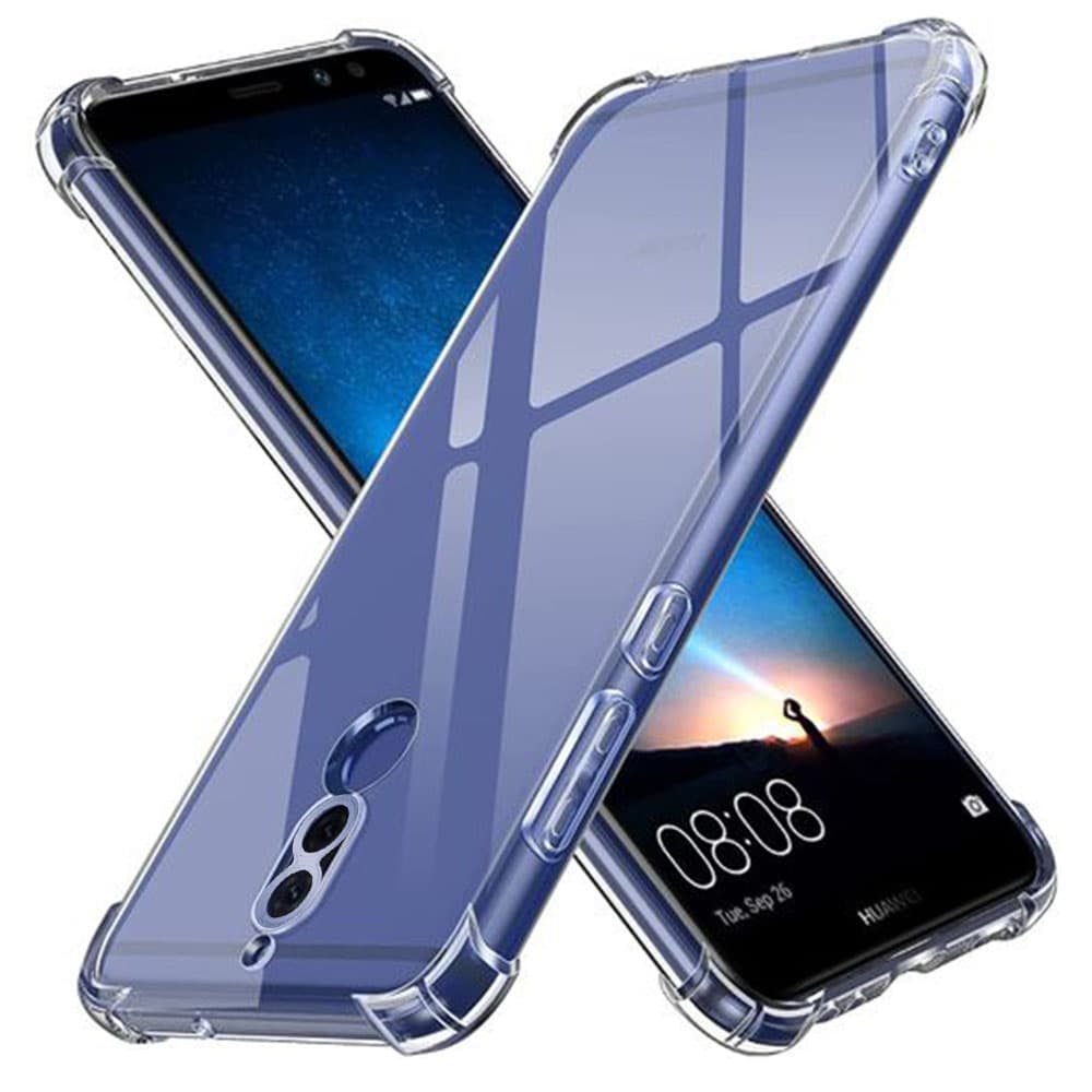 Techsuit nárazuvzdorný průhledný silikonový kryt pro Huawei Mate 10 Lite - náhled 1