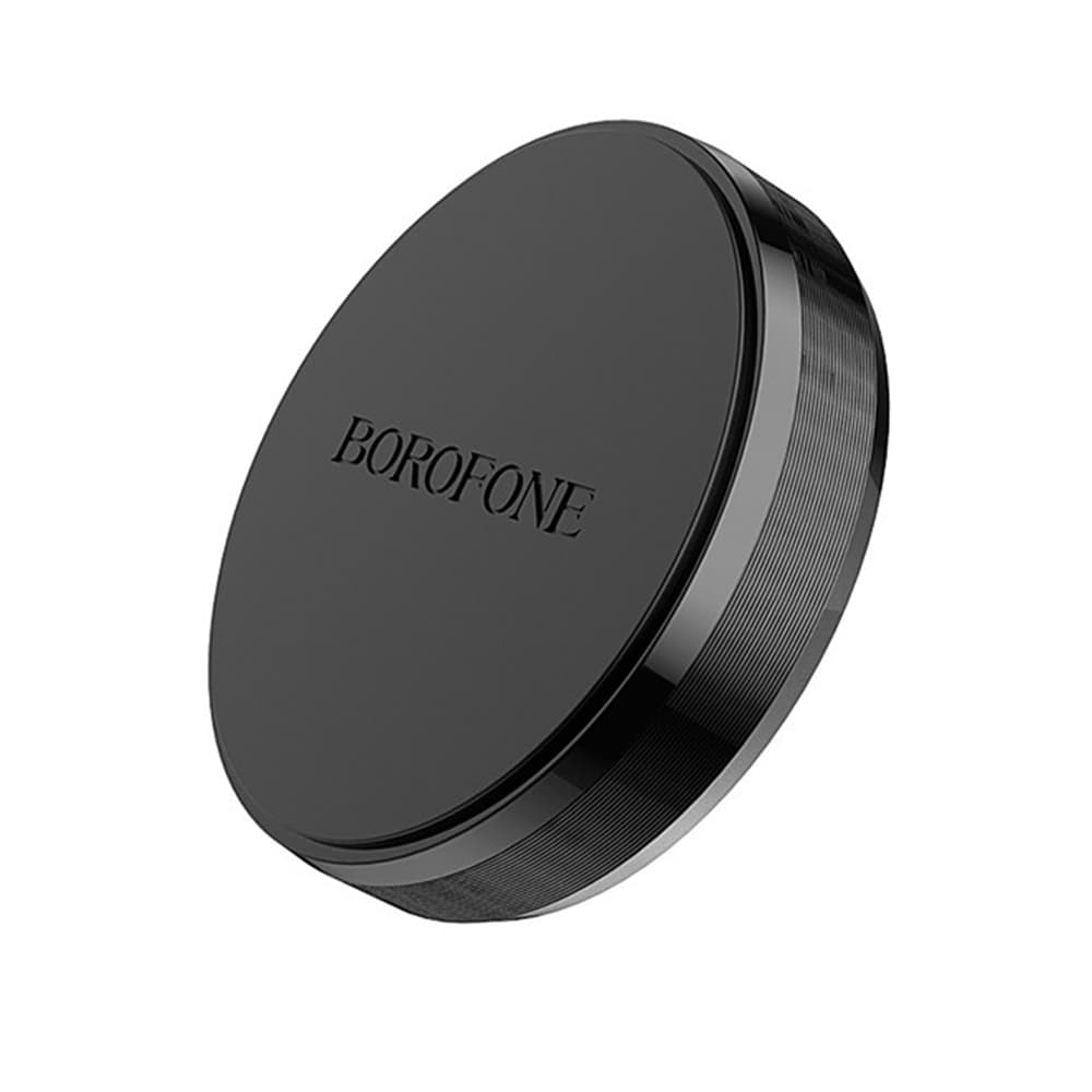 Borofone držák do auta BH7 na palubní desku magnetický hliníkový černý - náhled 1