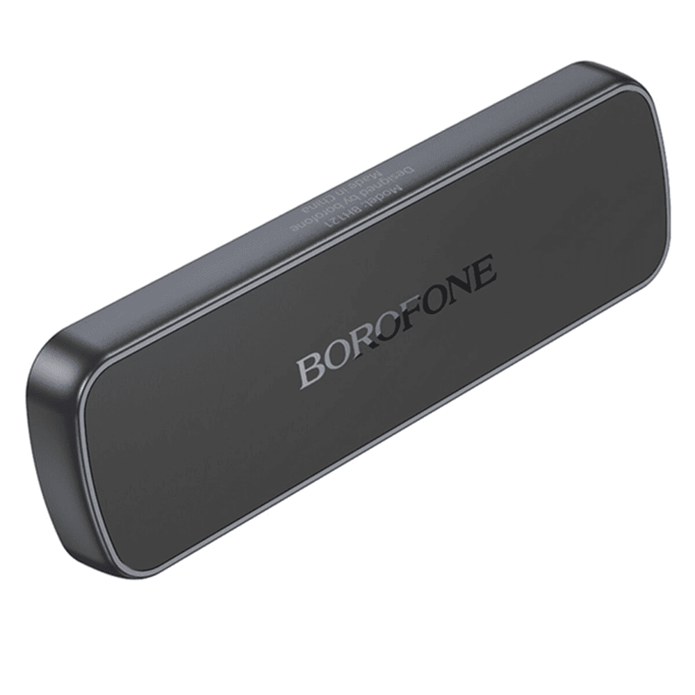 Borofone BH121 magnetický držák do auta na palubní desku 4.5–7 palců černý šedý