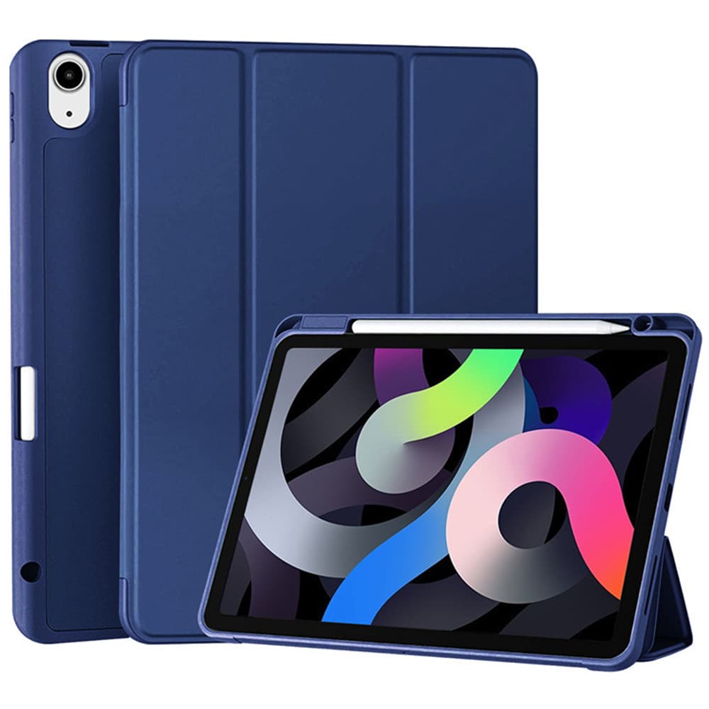 Techsuit Flex Trifold Samsung Galaxy Tab A11 Plus A9 Plus tmavě modrá