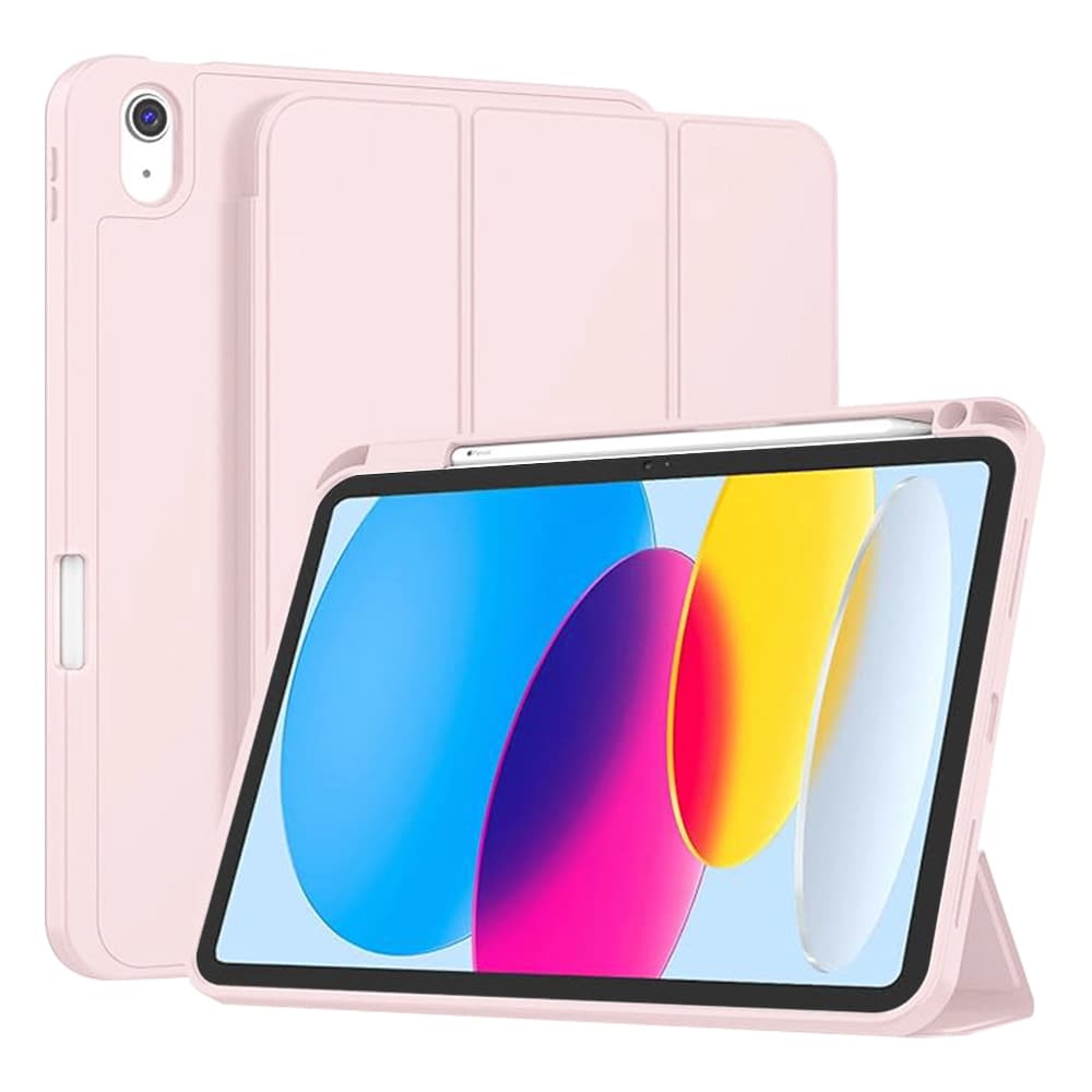 Techsuit Flex Trifold s držákem na tužku iPad 10 11 růžový - náhled 1