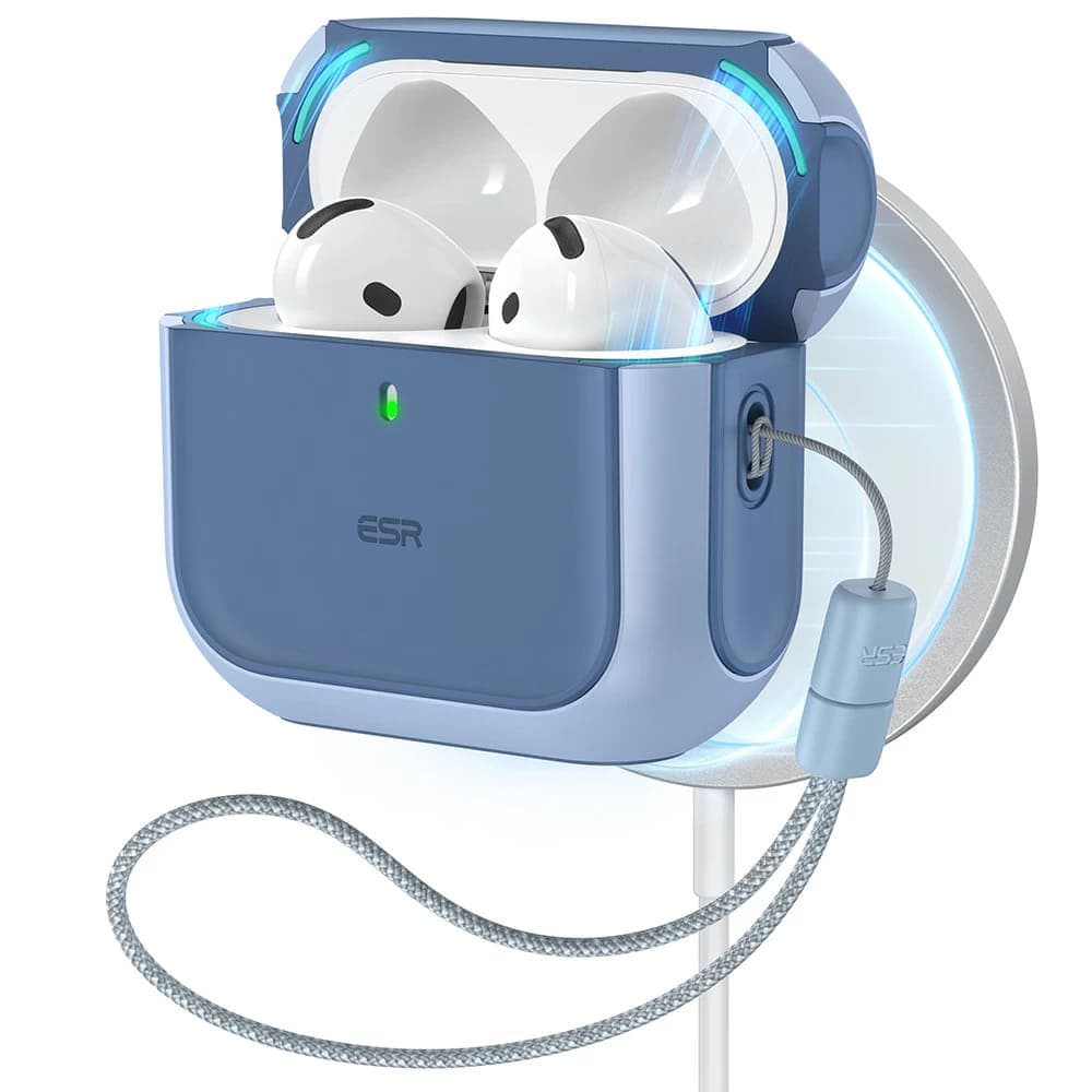 ESR Orbit Hybrid HaloLock pro Apple AirPods 4 modré - náhled 1