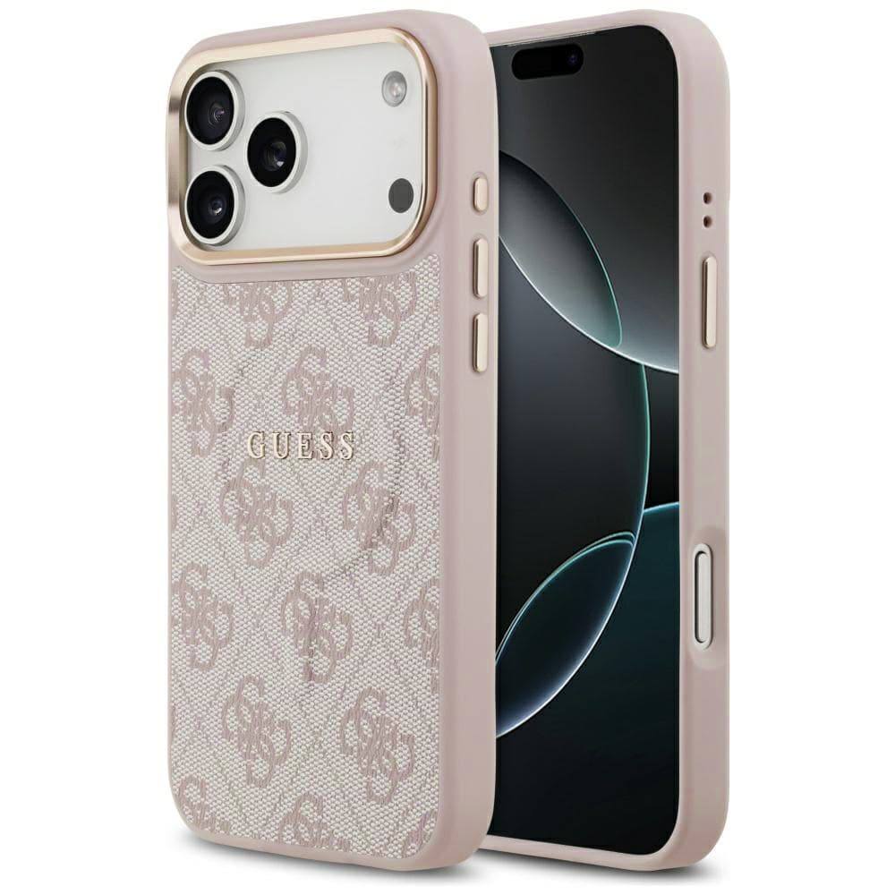Guess Hardcase 4G Classic MagSafe iPhone 17 Pro Max růžový - náhled 1