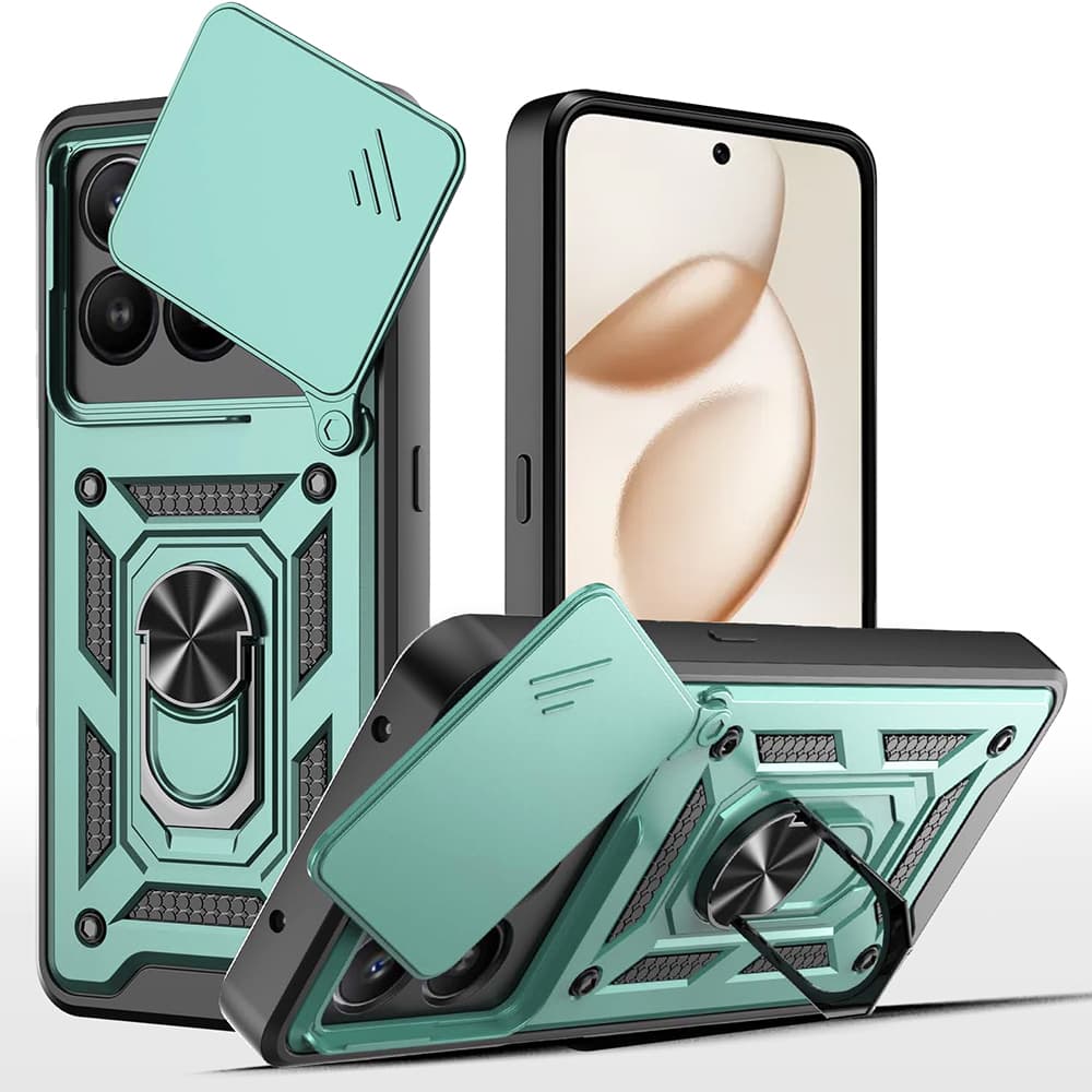 Techsuit CamShield Honor 400 Smart 5G 4G X7d 4G zelený - náhled 1