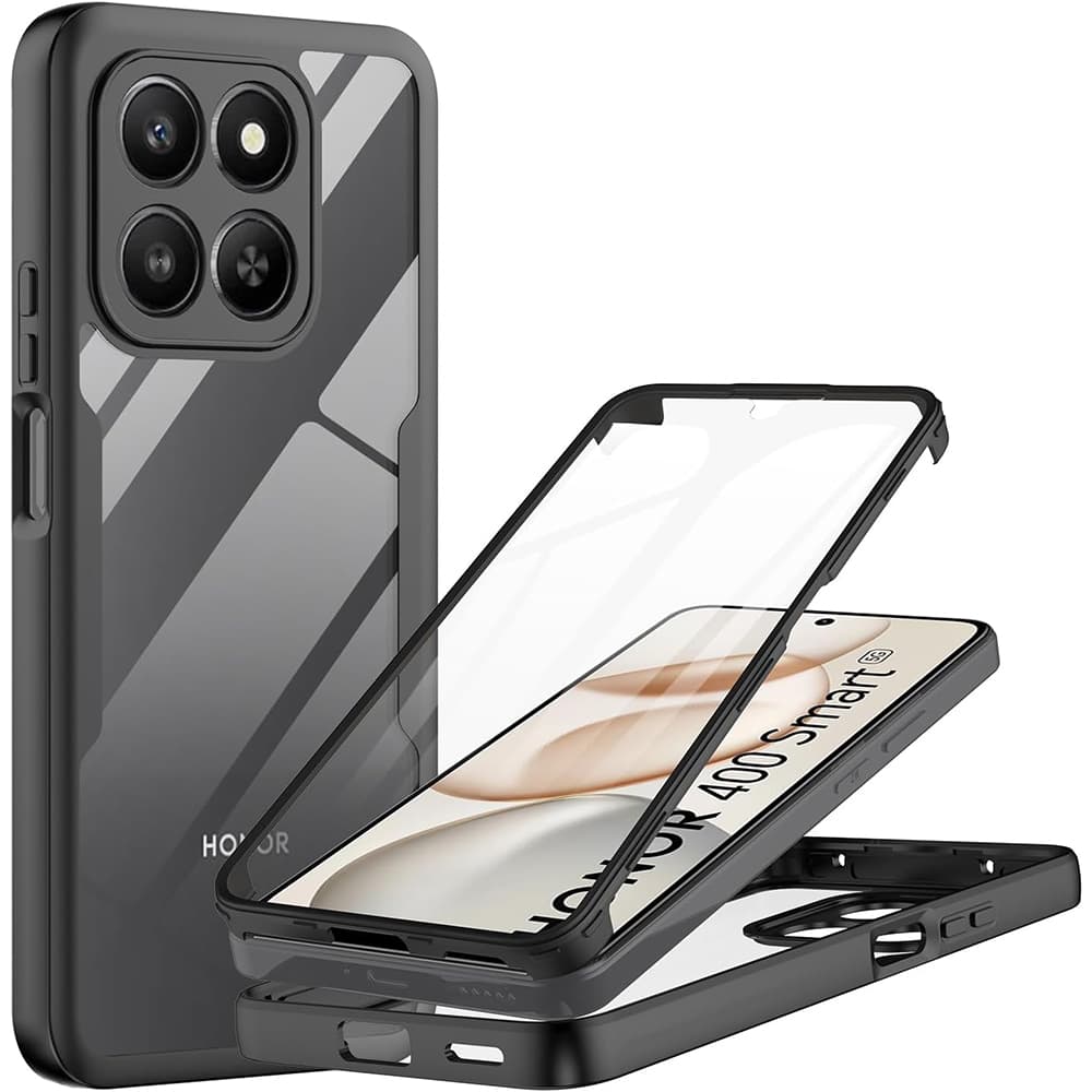 Techsuit ColorVerse 360 + ochrana displeje pro Honor 400 Smart 5G černý - náhled 1