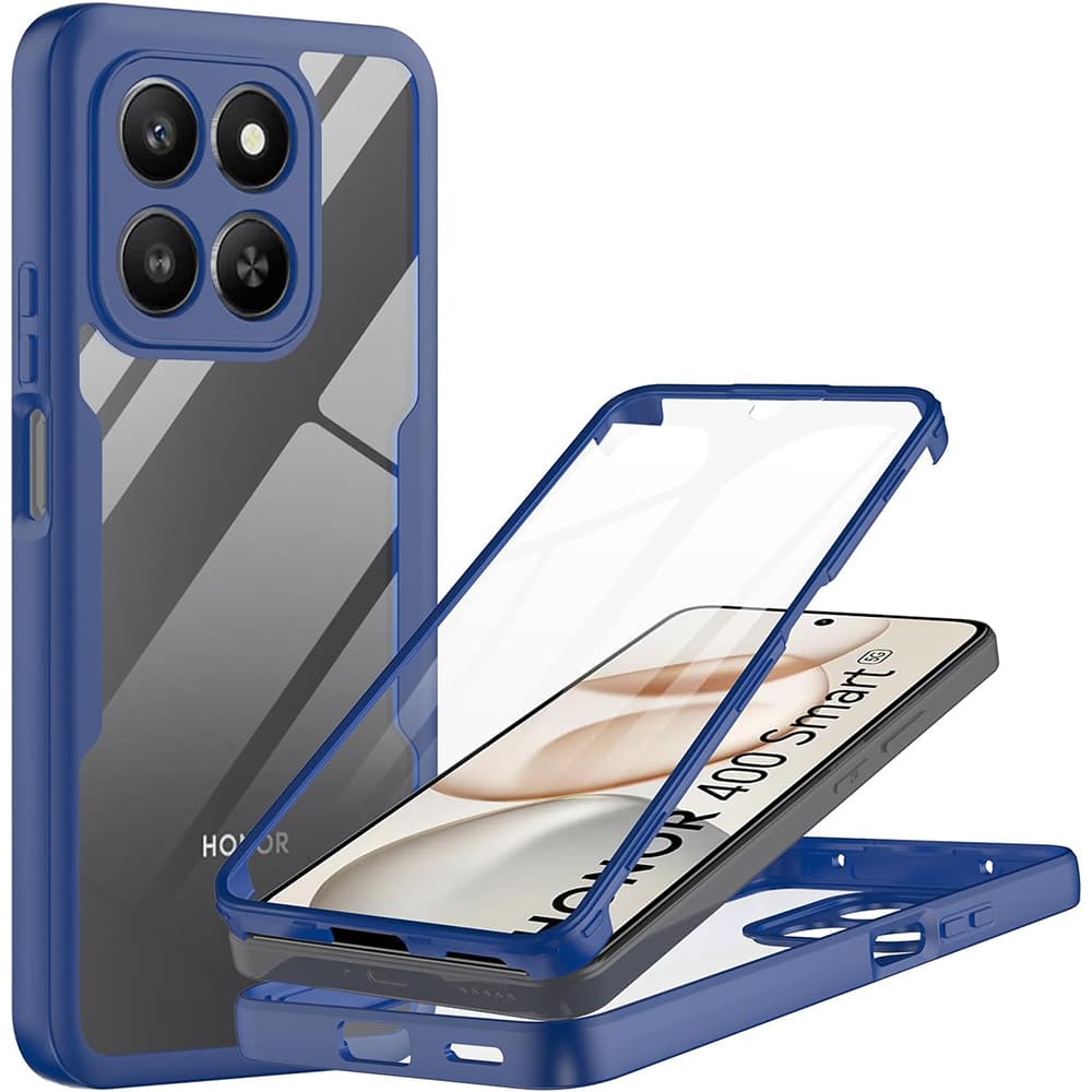 Techsuit ColorVerse 360 + ochrana displeje pro Honor 400 Smart 5G modrý - náhled 1