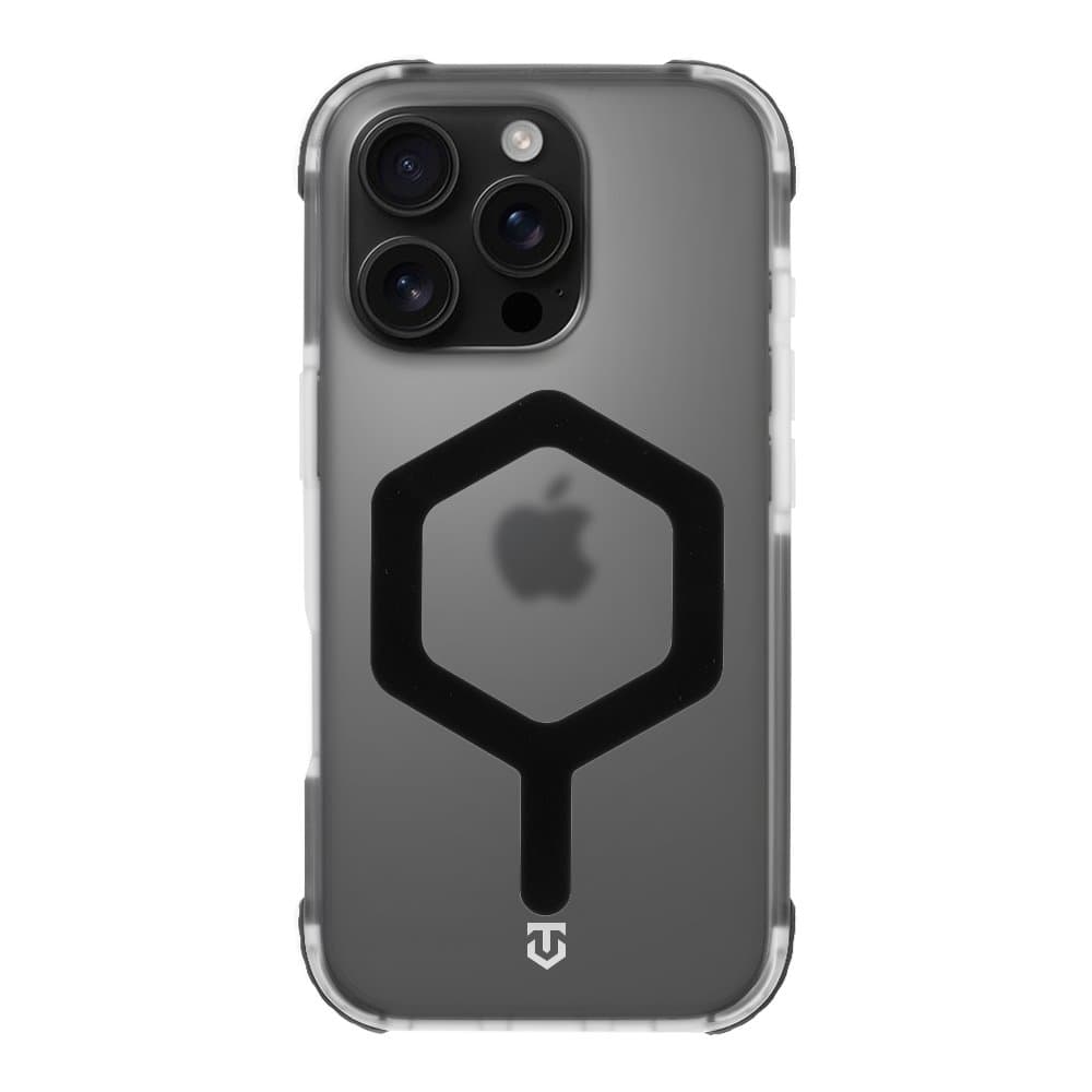Zadní kryt Tactical MagForce Hexagon pro Apple iPhone 16 Pro T-Black - náhled 1