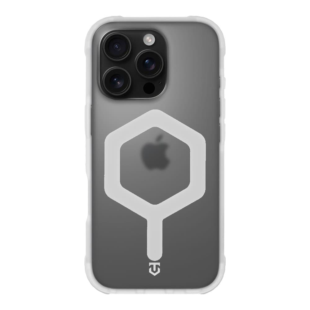 Zadní kryt Tactical MagForce Hexagon pro Apple iPhone 16 Pro T-White - náhled 1