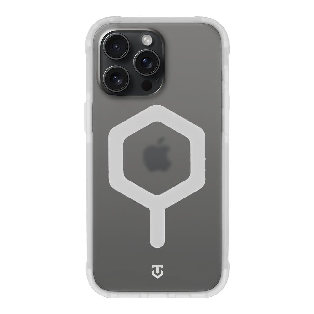 Zadní kryt Tactical MagForce Hexagon pro Apple iPhone 15 Pro Max T-White - náhled 1