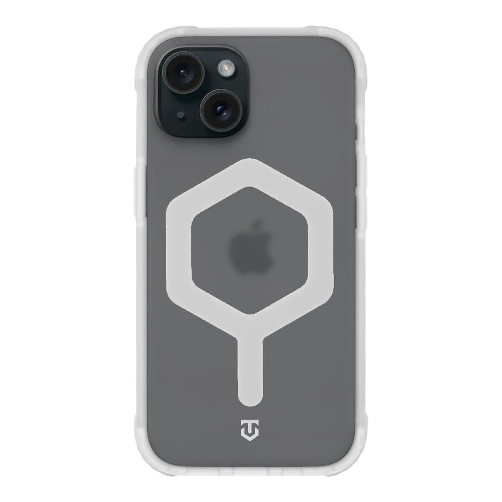 Zadní kryt Tactical MagForce Hexagon pro Apple iPhone 15 T-White - náhled 1