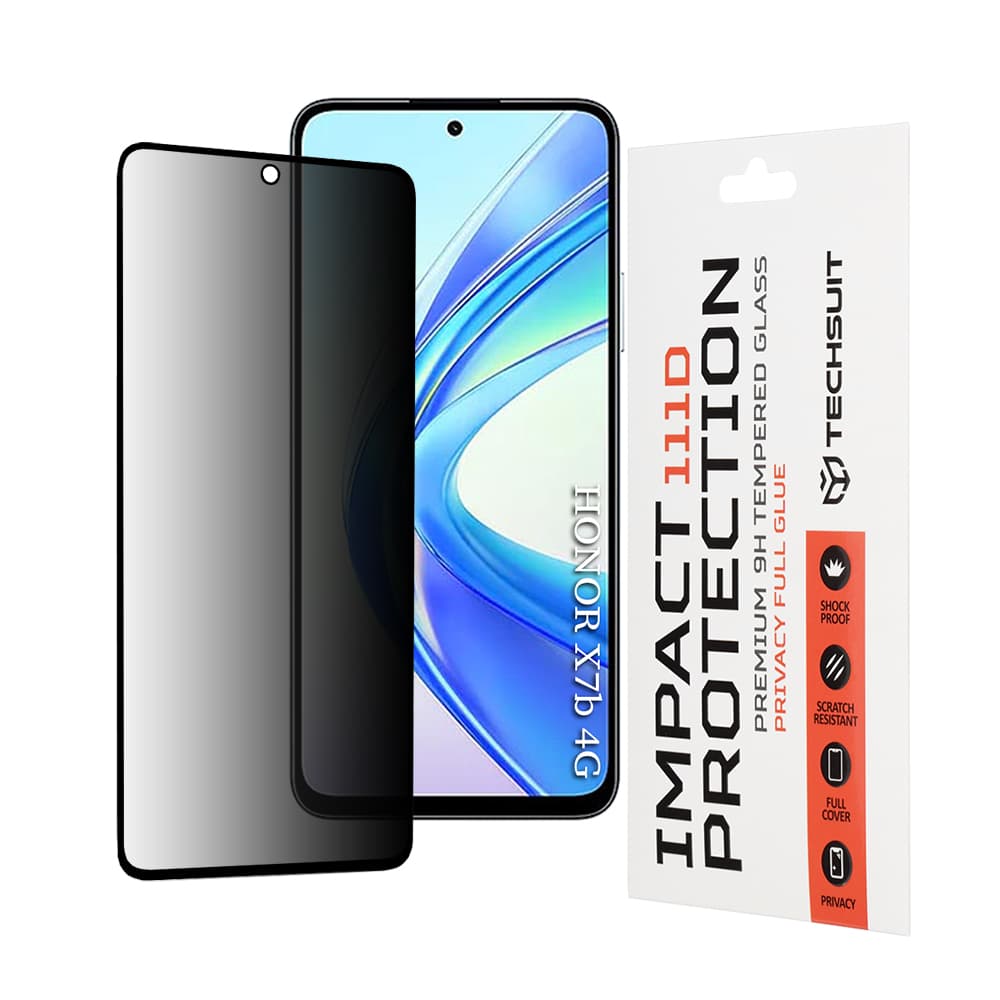 Techsuit 111D Privacy Full Glue pro Honor X7b X7b 5G 90 SMART černá - náhled 1