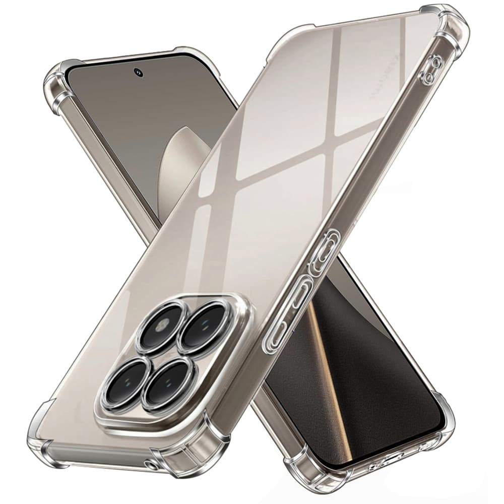 Techsuit Shockproof Clear Silicone pro Xiaomi 15T čirý - náhled 1