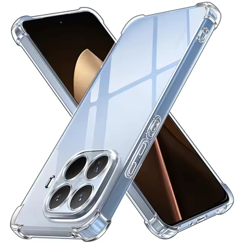 Techsuit shockproof clear silikon pro Xiaomi 15T Pro čirý - náhled 1