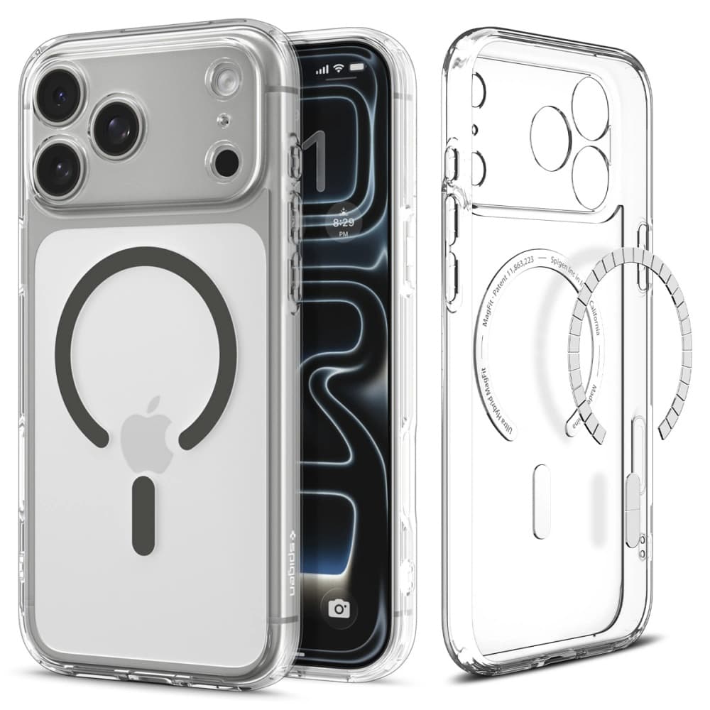 Spigen Ultra Hybrid MagSafe iPhone 17 Pro Max čirý grafit - náhled 1
