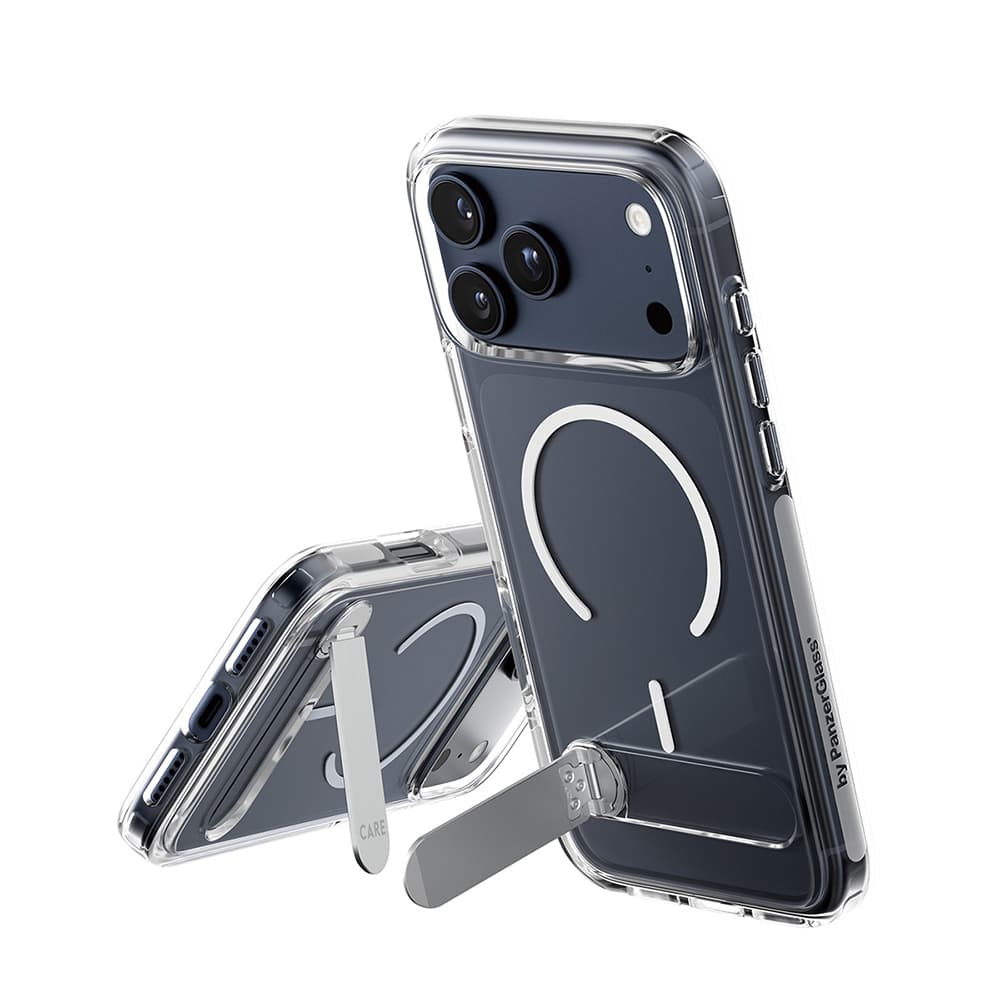 PanzerGlass CARE Feature Kickstand MagSafe pro iPhone 17 Pro Max Clear - náhled 1