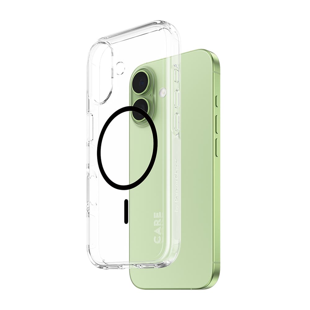 PanzerGlass CARE Flagship Urban Explorer Black MagSafe iPhone 17 Clear - náhled 1