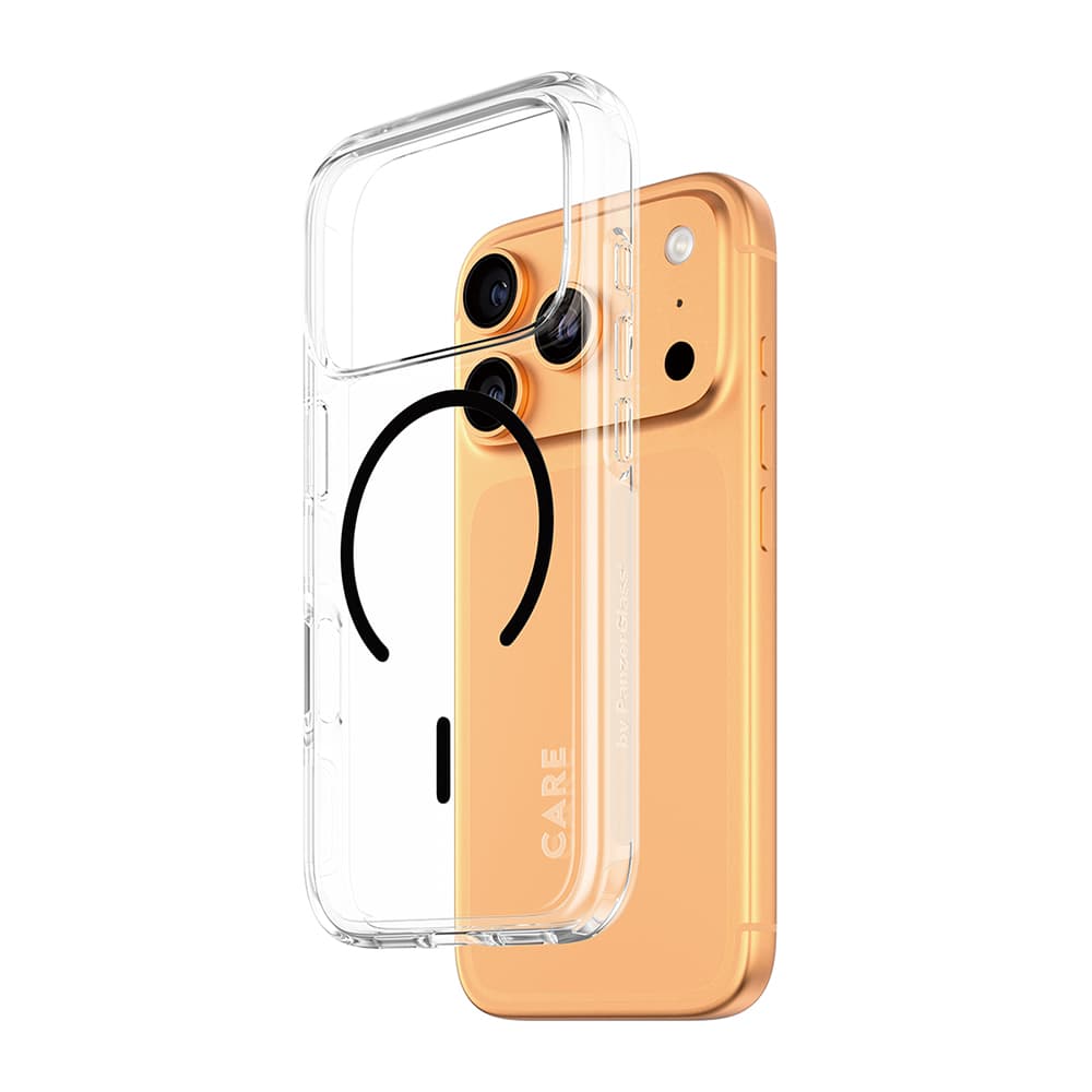 PanzerGlass CARE Flagship Urban Explorer Black MagSafe iPhone 17 Pro Clear - náhled 1