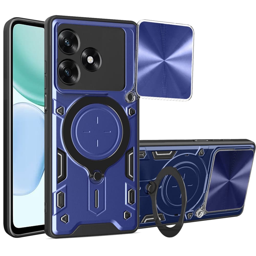 Techsuit CamGuard Pro pro Honor X5c Plus modrý - náhled 1