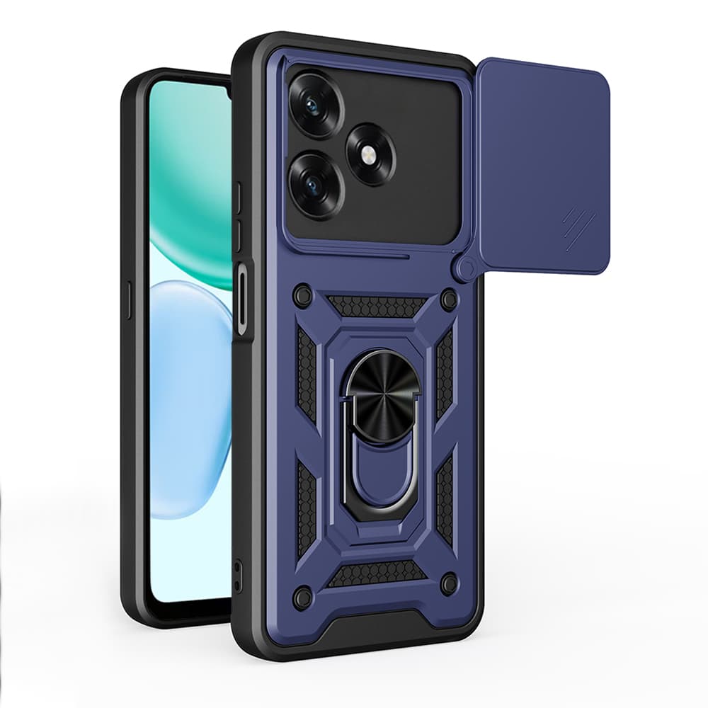 Techsuit CamShield pro Honor X5c Plus modrý - náhled 1