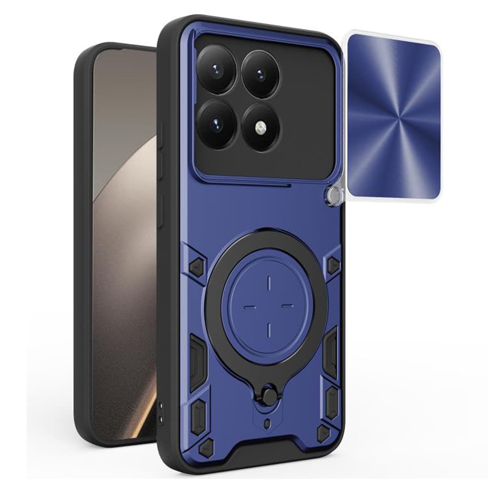 Techsuit CamGuard Pro kryt pro Xiaomi 15T modrý - náhled 1