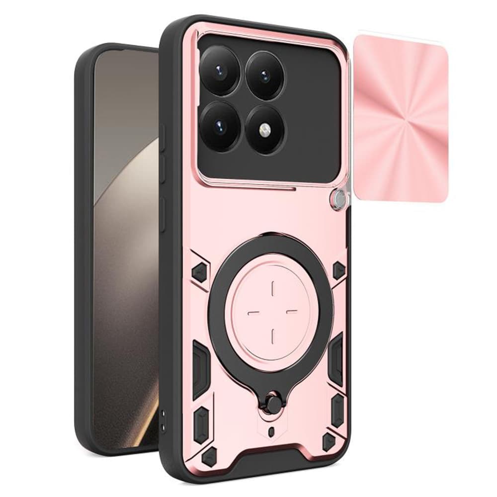 Techsuit CamGuard Pro kryt pro Xiaomi 15T Rose Gold - náhled 1