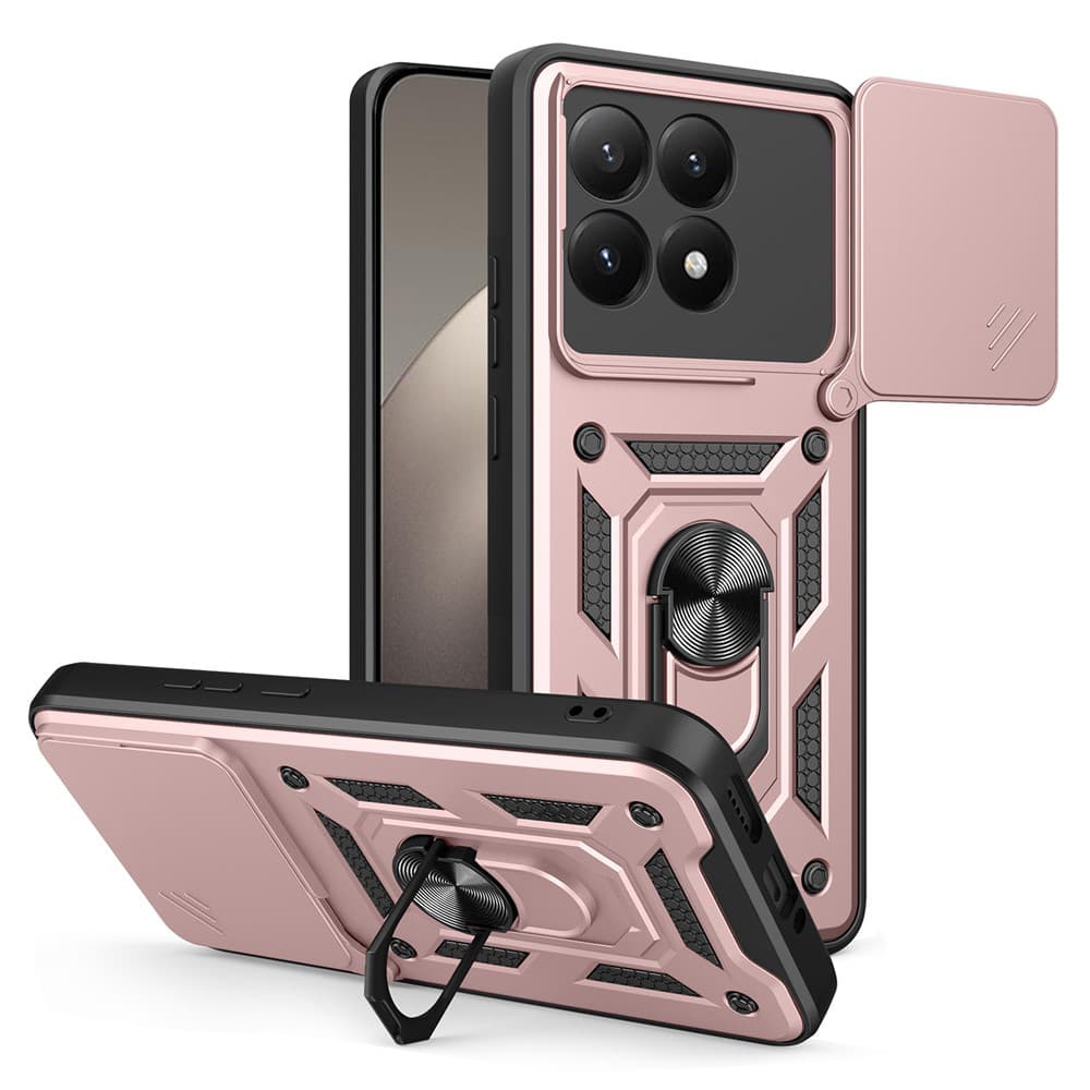 Techsuit CamShield pro Xiaomi 15T růžově zlatý - náhled 1