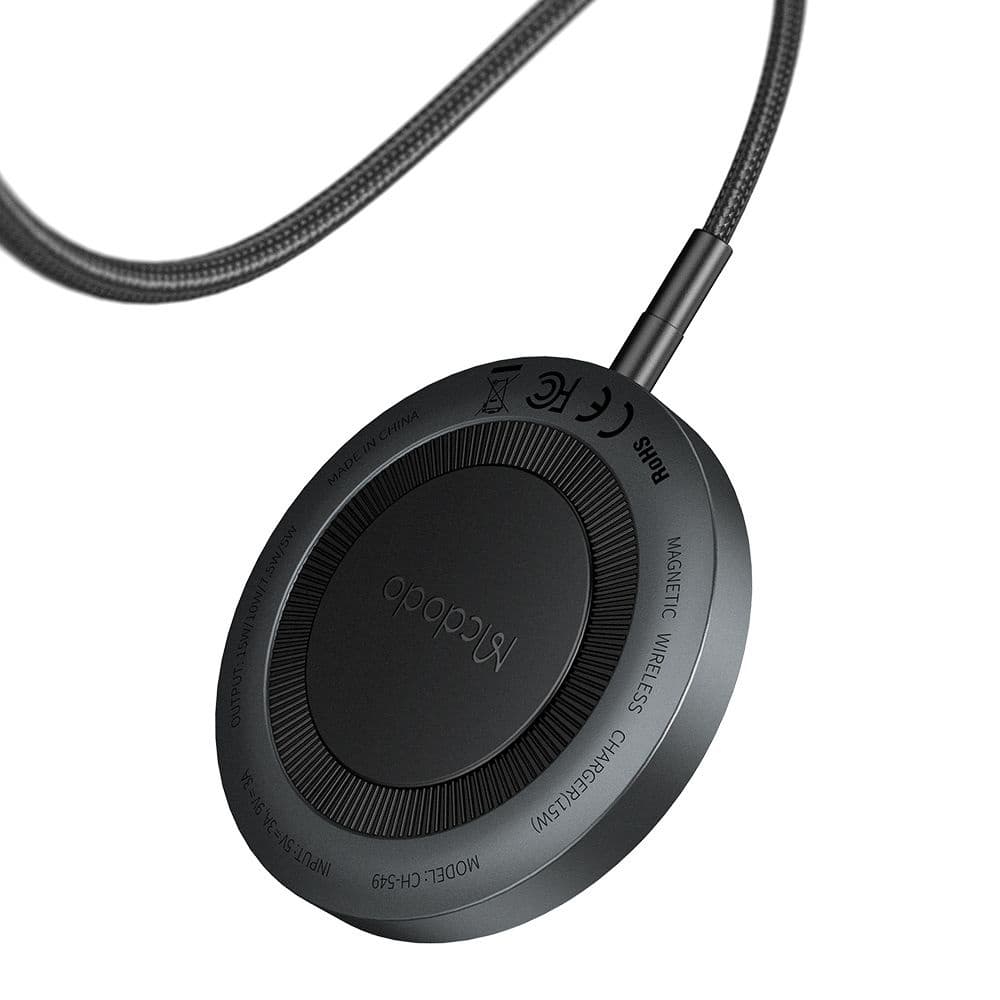 Mcdodo - bezdrátová nabíječka (CH-5490) - magnetická, pro iPhone, 15W, 1m - černá - náhled 1