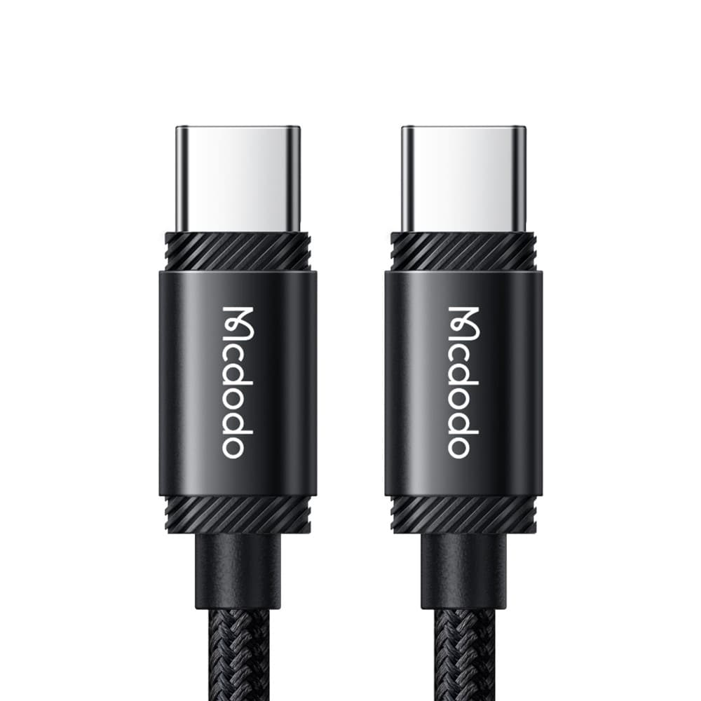Mcdodo - datový kabel (CA-3680) - USB-C na USB-C, rychlonabíjení, 5A, 240W, 1,2m - černý - náhled 1