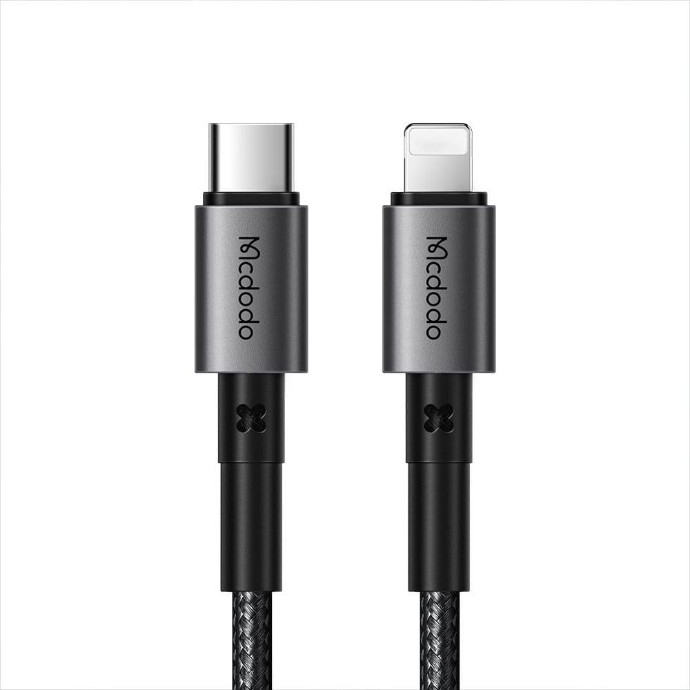 Mcdodo – datový kabel (CA-2850) – Type-C na Lightning, rychlé nabíjení PD, 3A, 36W, 1,2m – černý - náhled 1