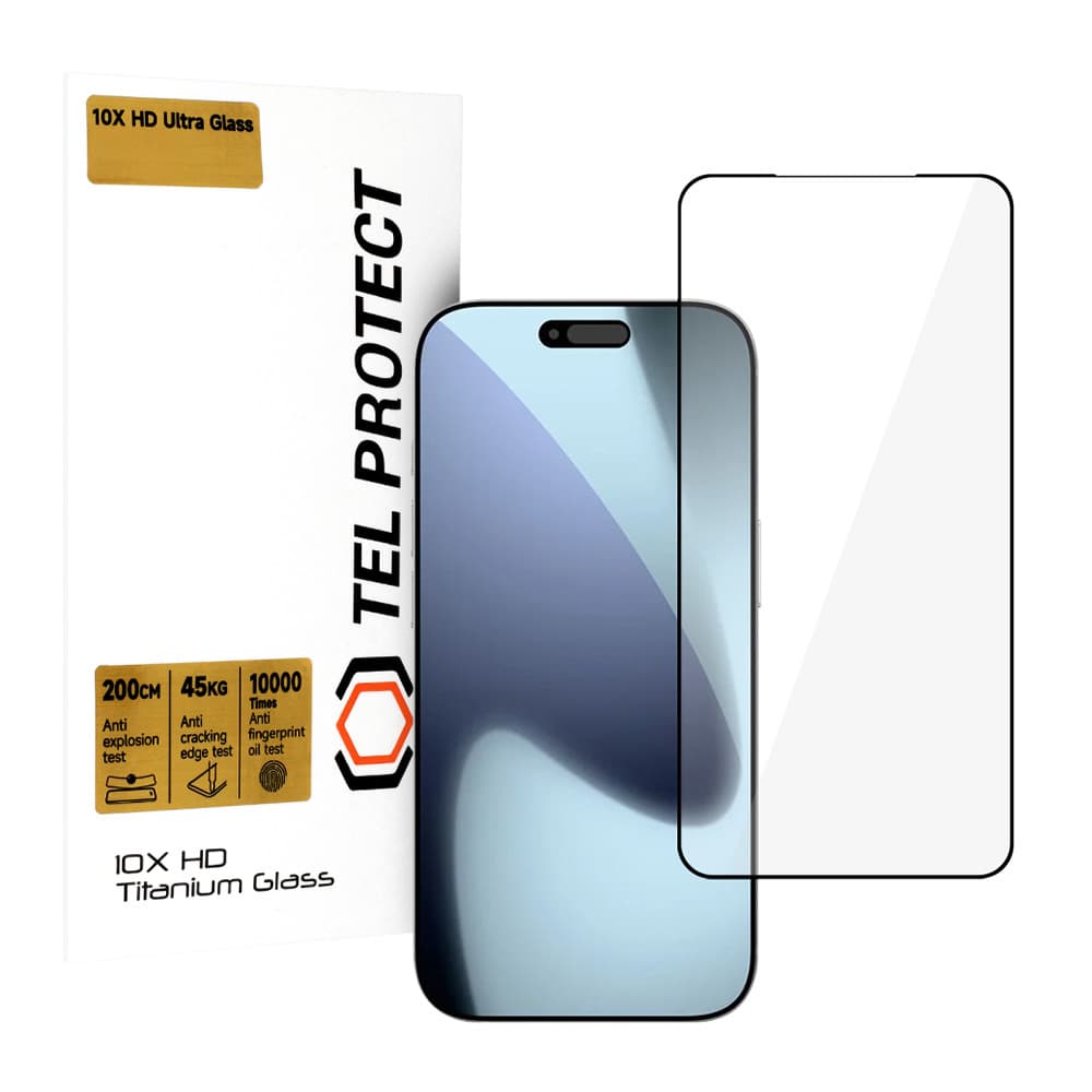 Tvrzené sklo Tel Protect 10X HD Titanium pro iPhone 17 Pro Max - náhled 1