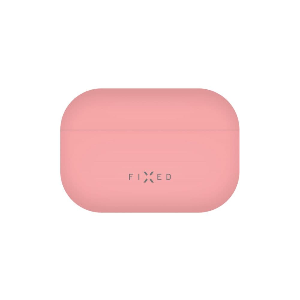 Ultratenké silikonové pouzdro FIXED Silky pro Apple AirPods Pro 3, růžové - náhled 1
